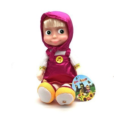 Masha, russian Talking Toy! New!!!Popular cartoon character Mash and the Bear by Multi-Pulti   